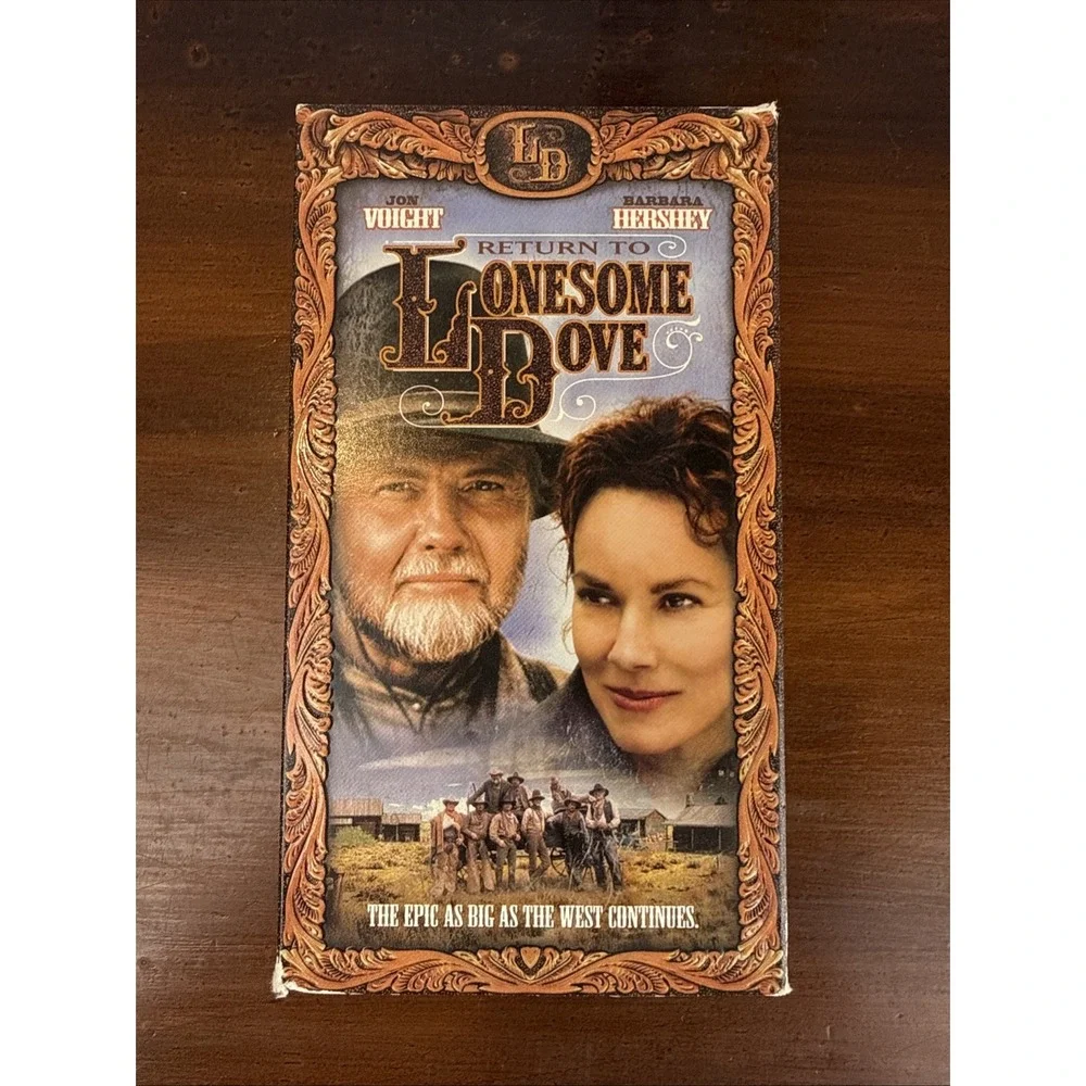 Lot Of 7 Western VHS Videos- John Wayne - Lonesome Dove, Clint‎ Eastwood